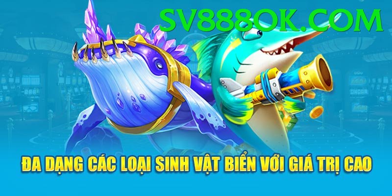 Game Bắn Cá Đổi Thưởng - sv888 - PC